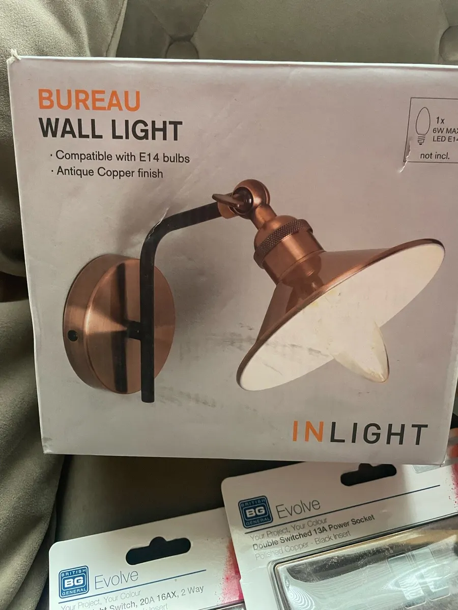 Light fittings and sockets copper - Image 2