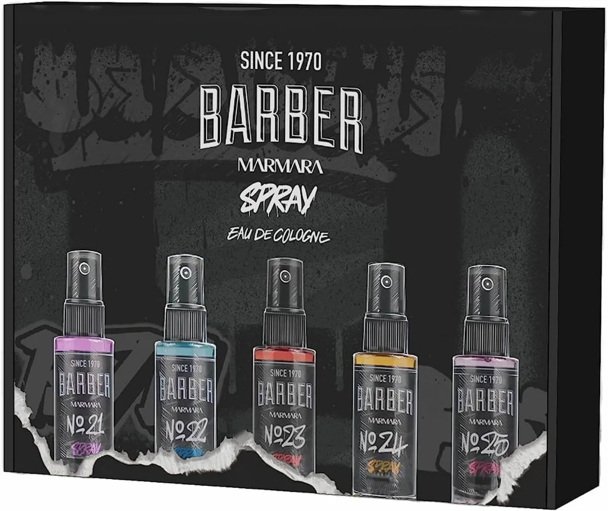 Barber Marmara Men's Cologne X 5, Free Post - Image 1