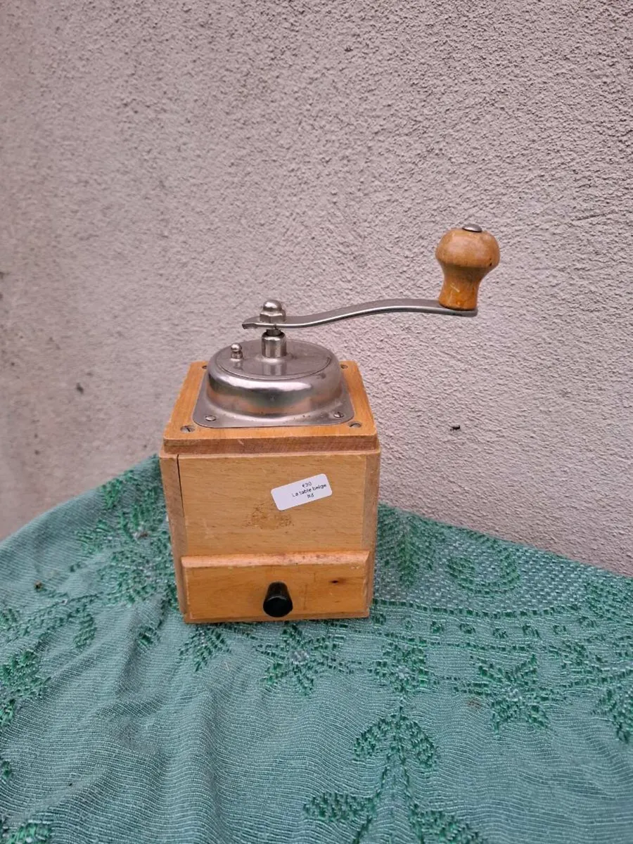Old coffee grinder postage possible