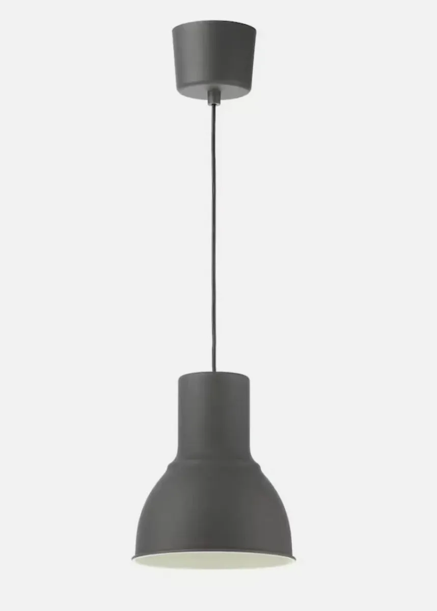 2x IKEA pendant/ceiling lamps (inc. 💡) - Image 1