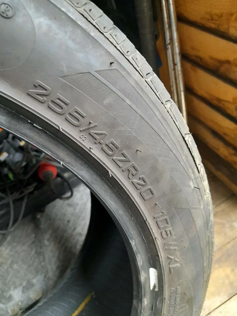 255/45/20 Tyres x2 Hankook & Mileking - Image 4