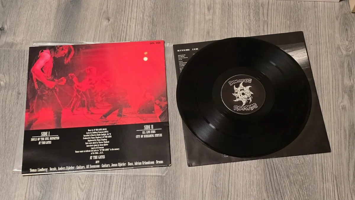 At The Gates - Garden of Grief - 1st Press 12" - Image 2