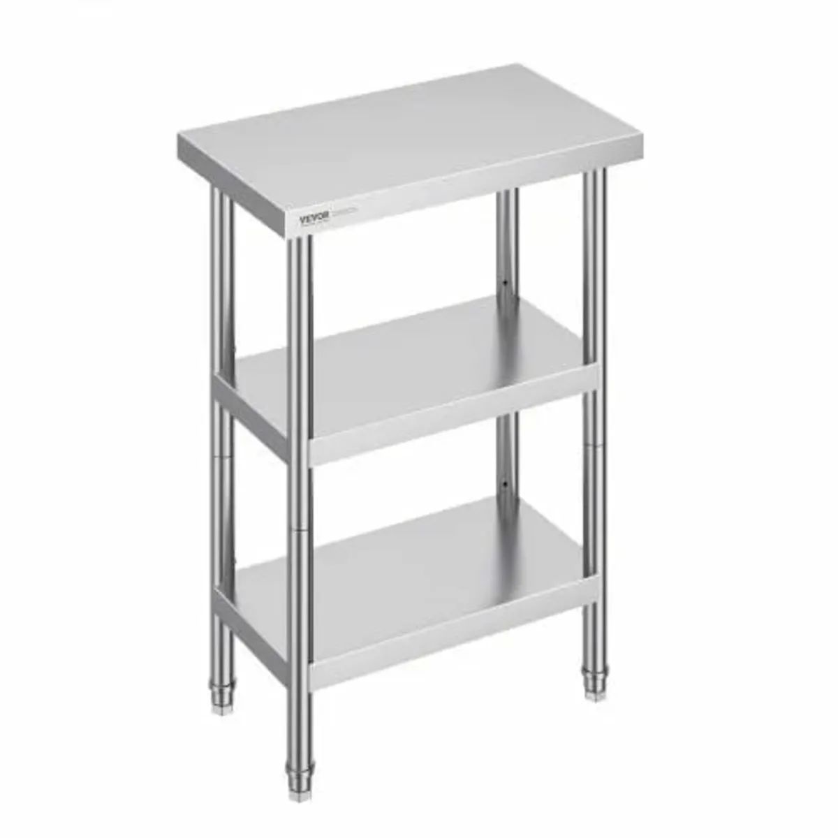 Stainless Steel Food Prep Table Commercial Kitchen - Image 1