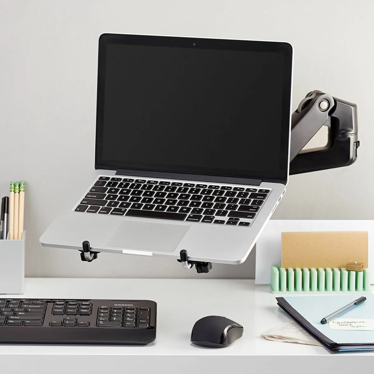 Amazon Basics Notebook Laptop Arm Mount Tray - Image 1