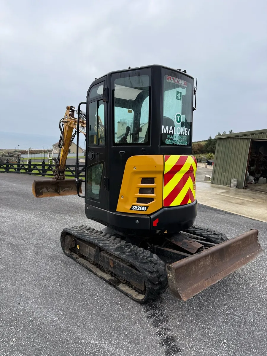 Sany 3 ton digger - Image 2