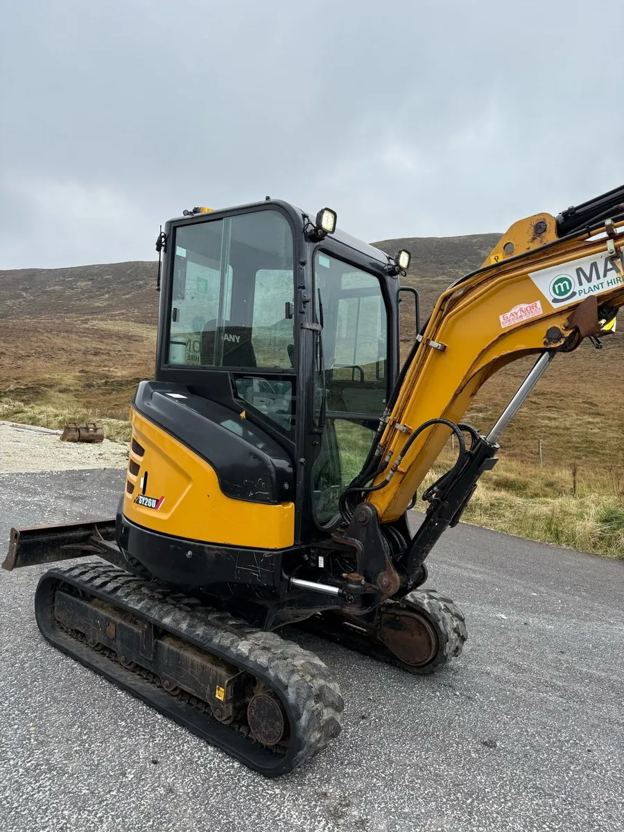 Sany 3 ton digger - Image 1