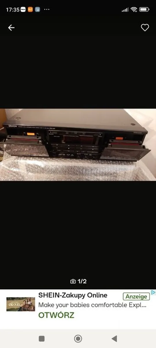 Top - High Quality  Vintage Amazing Denon Drw850 - Stereo-double- Cassette-deck - Image 3