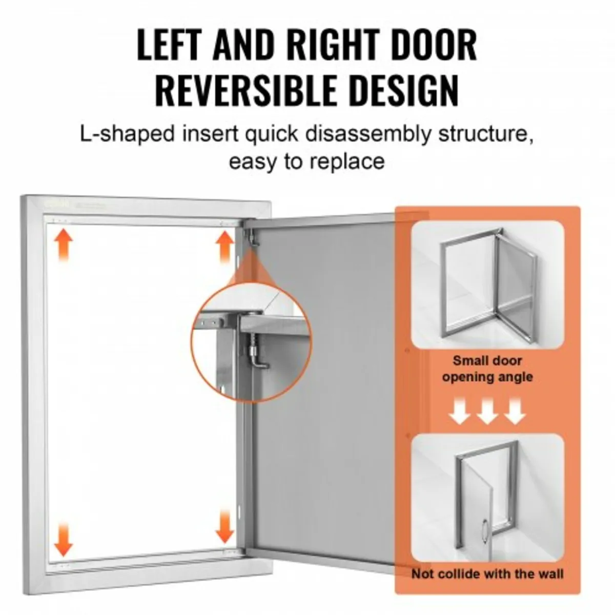 BBQ Access Door, 457x610 mm Single Outdoor Kitchen - Image 4