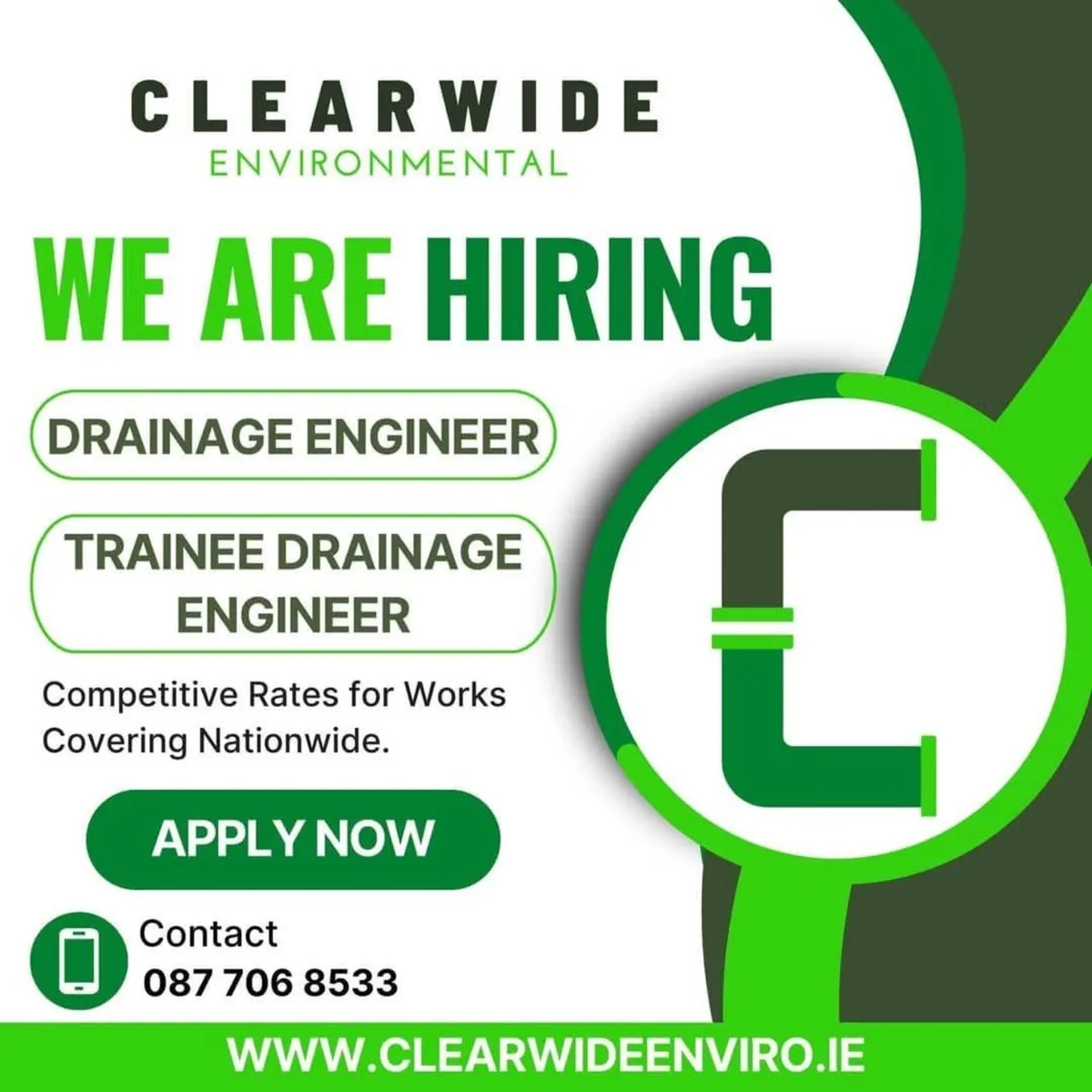 Drainage engineer wanted