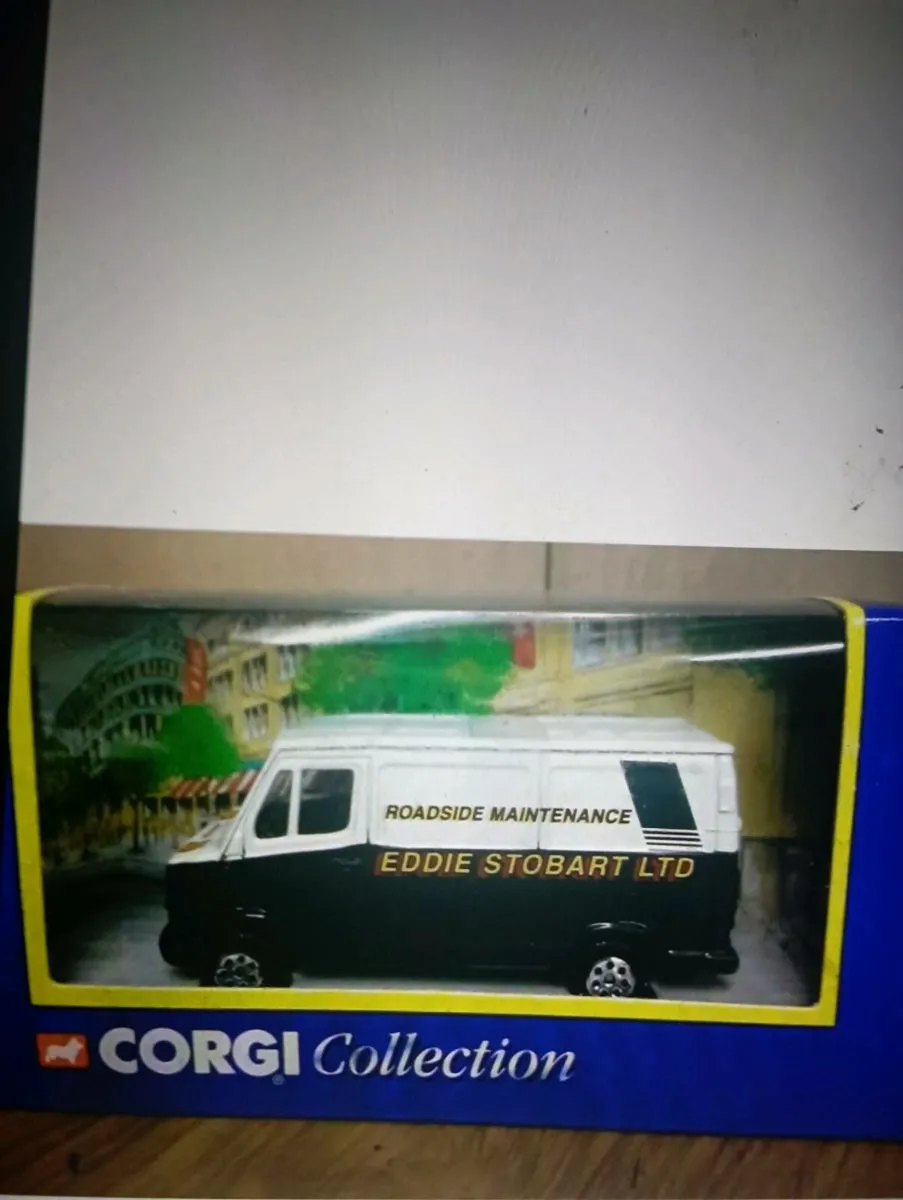 CORGI  EDDIE STOBART MERCEDES   MAINTENANCE VAN - Image 1