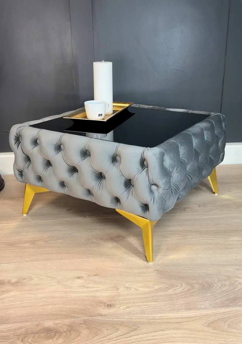 Chester coffee table 63x63x35cm - Image 2