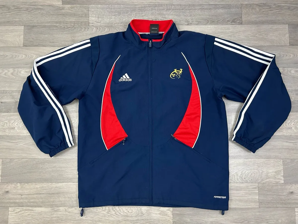 Vintage 2007 Adidas Munster Rugby Jacket Mens XXL - Image 1