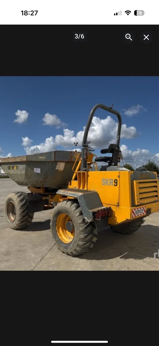Wanted 9ton or 10 ton swivel dumper - Image 1