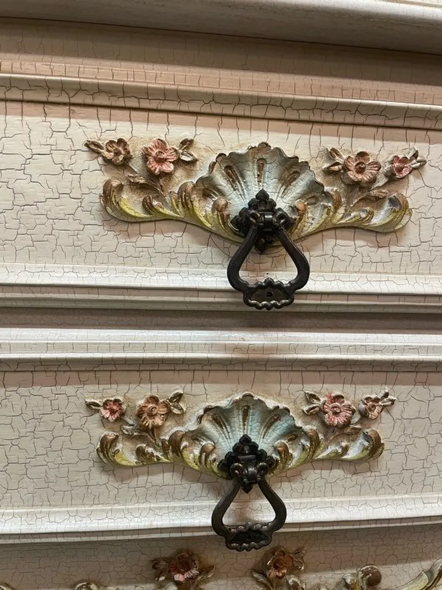 FLASH SALE! Was 350 Now 275 ! Charming French Vintage Armoire Chest of Drawers - Image 3