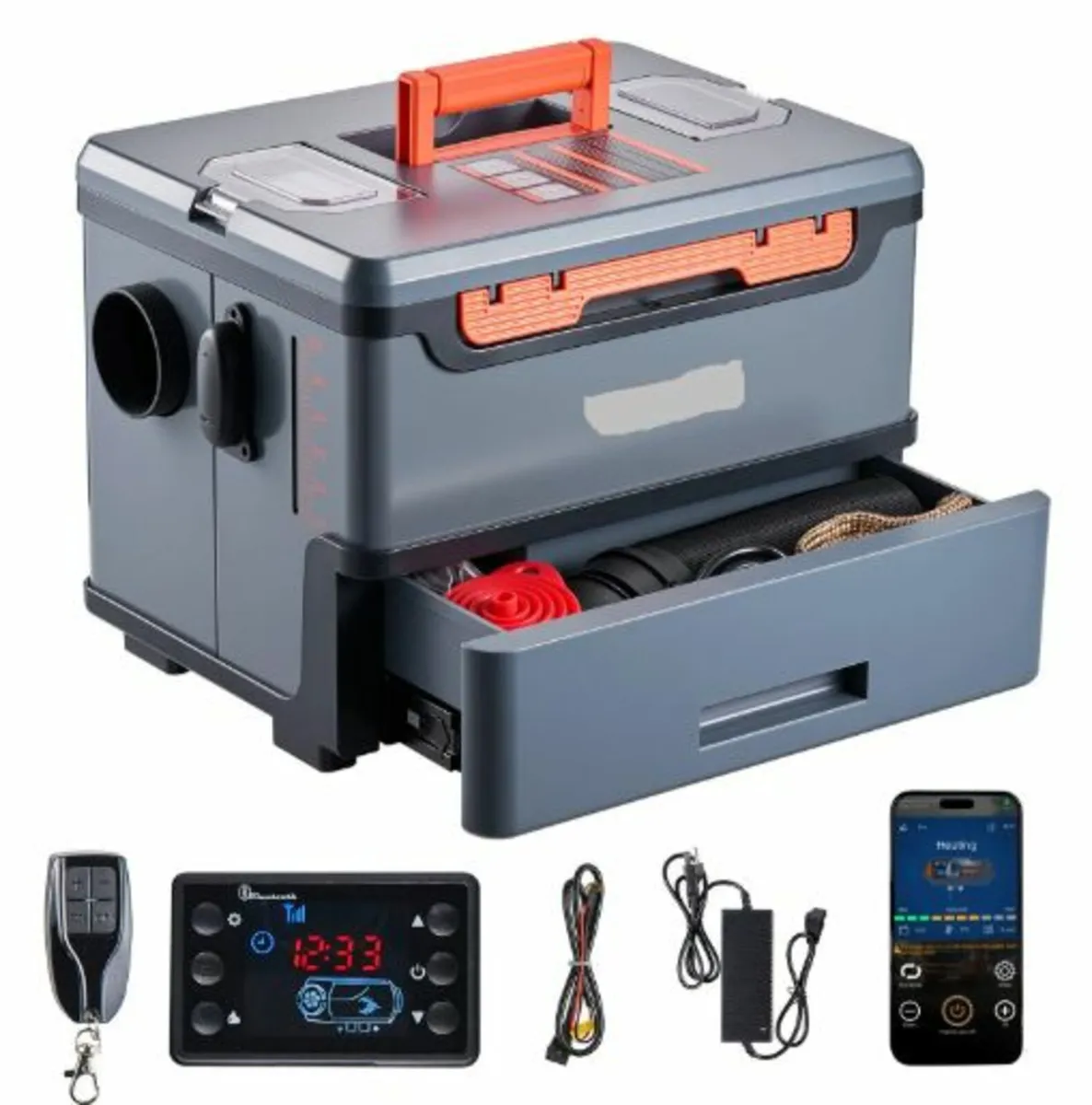 Diesel Heater, 8KW,DC 12V/24V, All in One Portable - Image 1