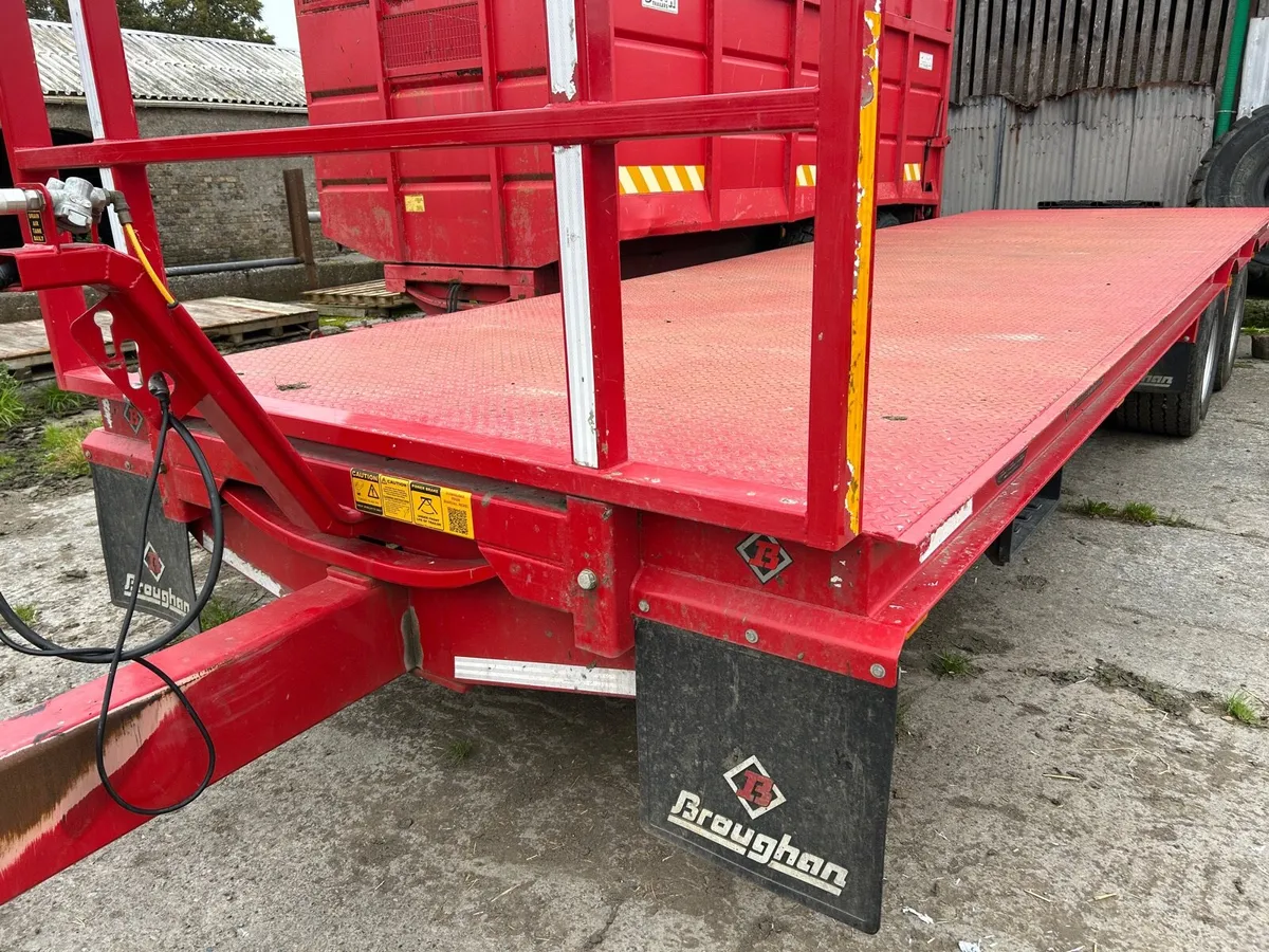 Broughan Bale Trailer - 28Ft 2 Years old - Image 1