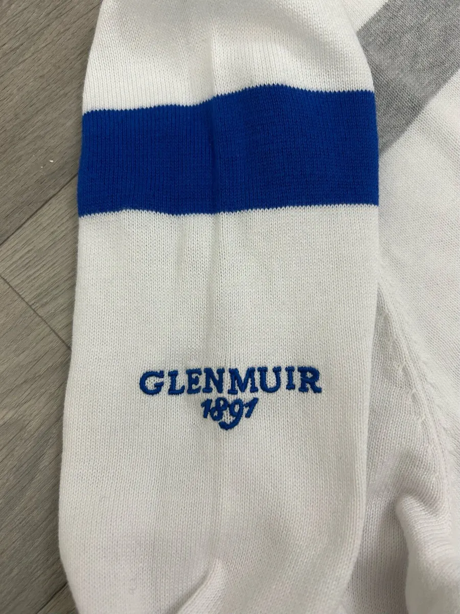 Glenmuir 1891 Half Zip Cotton Golf Jumper XXL - Image 3