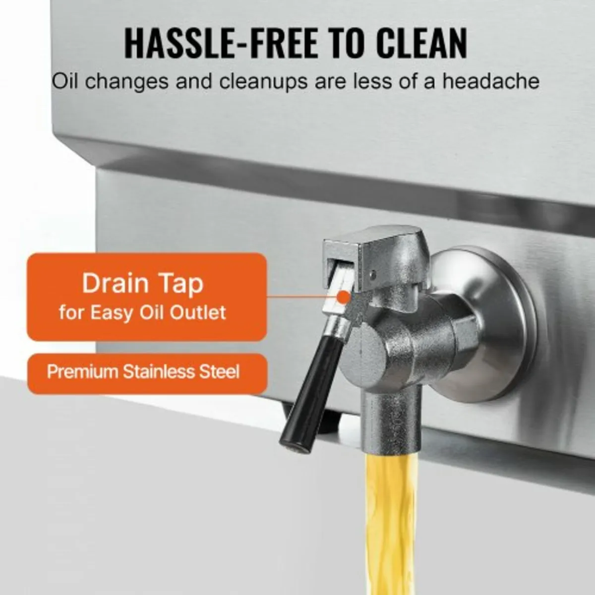 Commercial Deep Fryer, 3000W Electric Turkey Fryer - Image 4