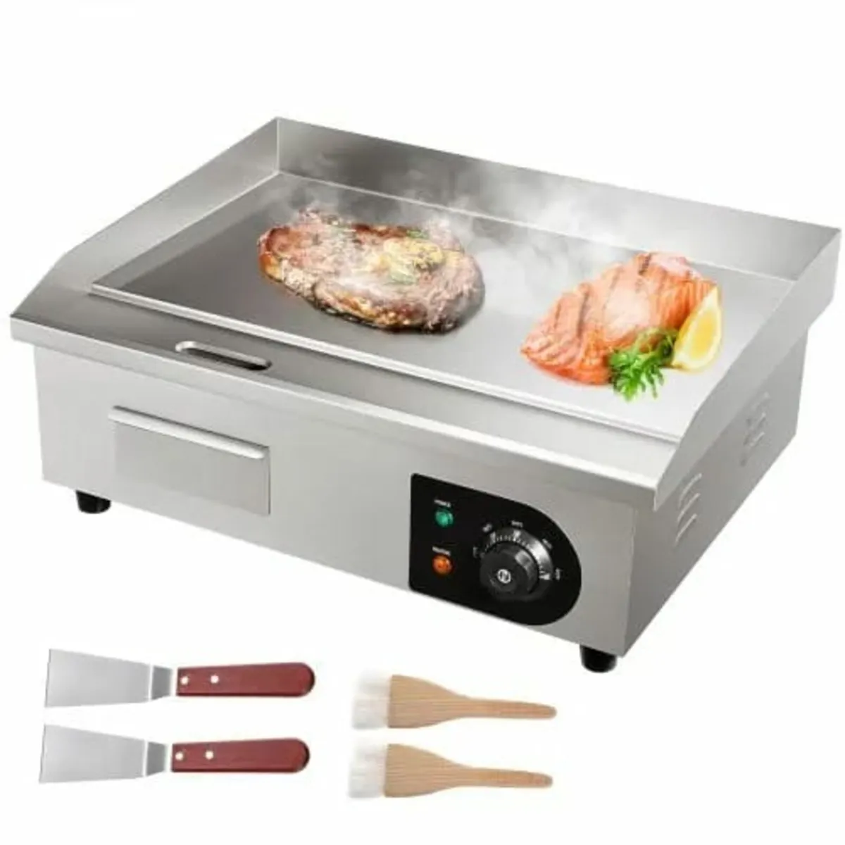 3000W 53.3 cm Commercial Electric Countertop Gridd - Image 1