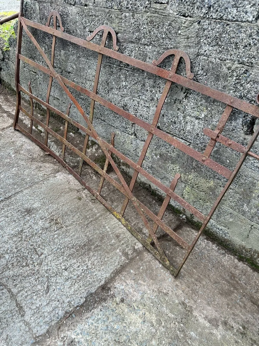 Wrought iron farm and garden gates - Image 4