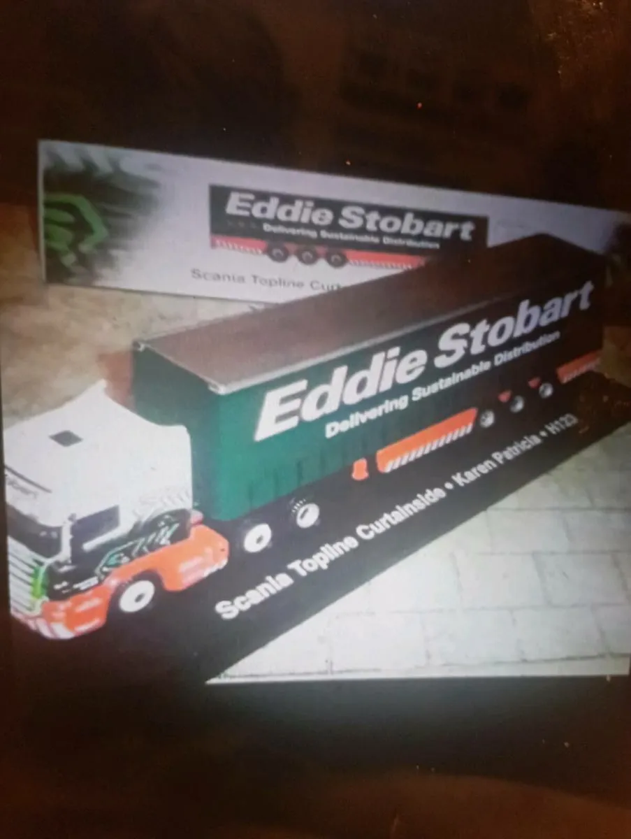EDDIE STOBART SCANIA TOPLINE CURTAINSIDE  TRUCK - Image 3