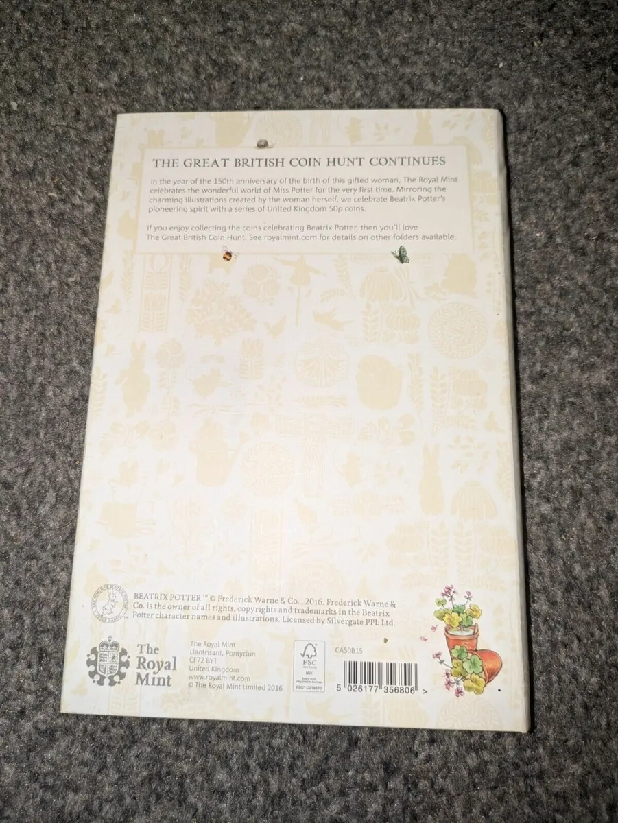 Beatrix Potter collectors album, Free Post - Image 2