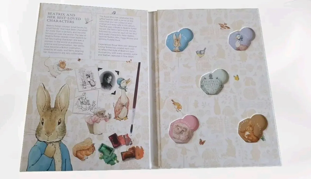 Beatrix Potter collectors album, Free Post - Image 3