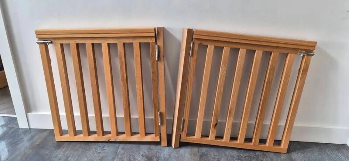 Oak Stair Gates - Image 1