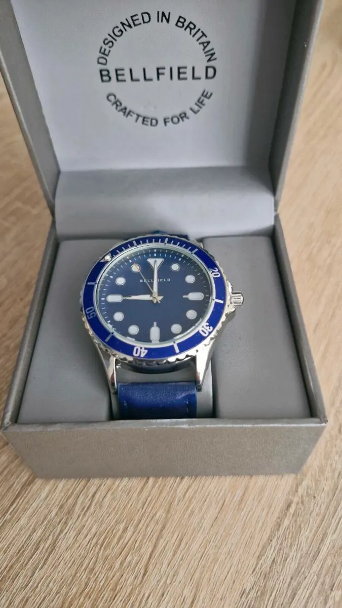 Bellfield Watch Chronographic Military Blue  Men - Image 2