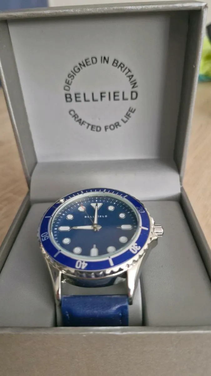 Bellfield Watch Chronographic Military Blue  Men - Image 3
