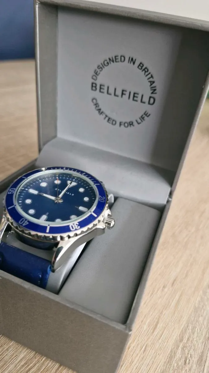 Bellfield Watch Chronographic Military Blue  Men - Image 4