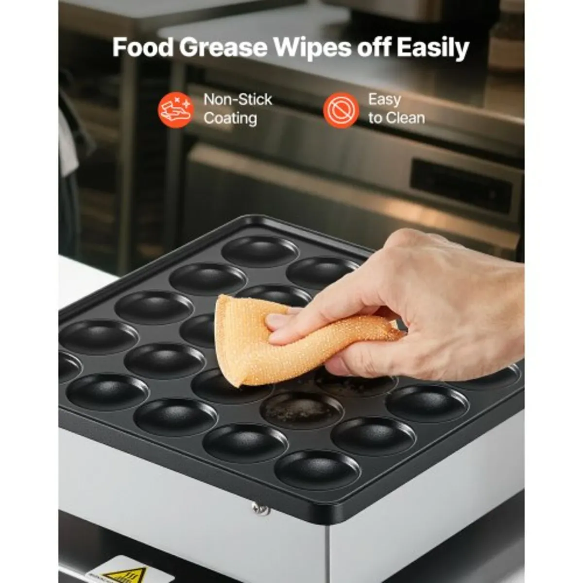 Mini Pancake Maker, 25PCS 43mm Diameter Dutch Muff - Image 2