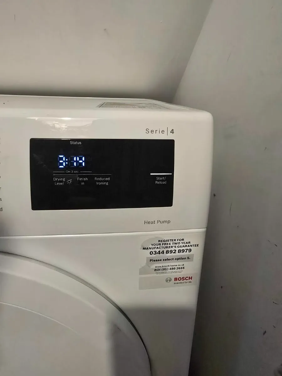 BOSCH Series 4 Tumble Dryer - WTH84001GB - Image 2