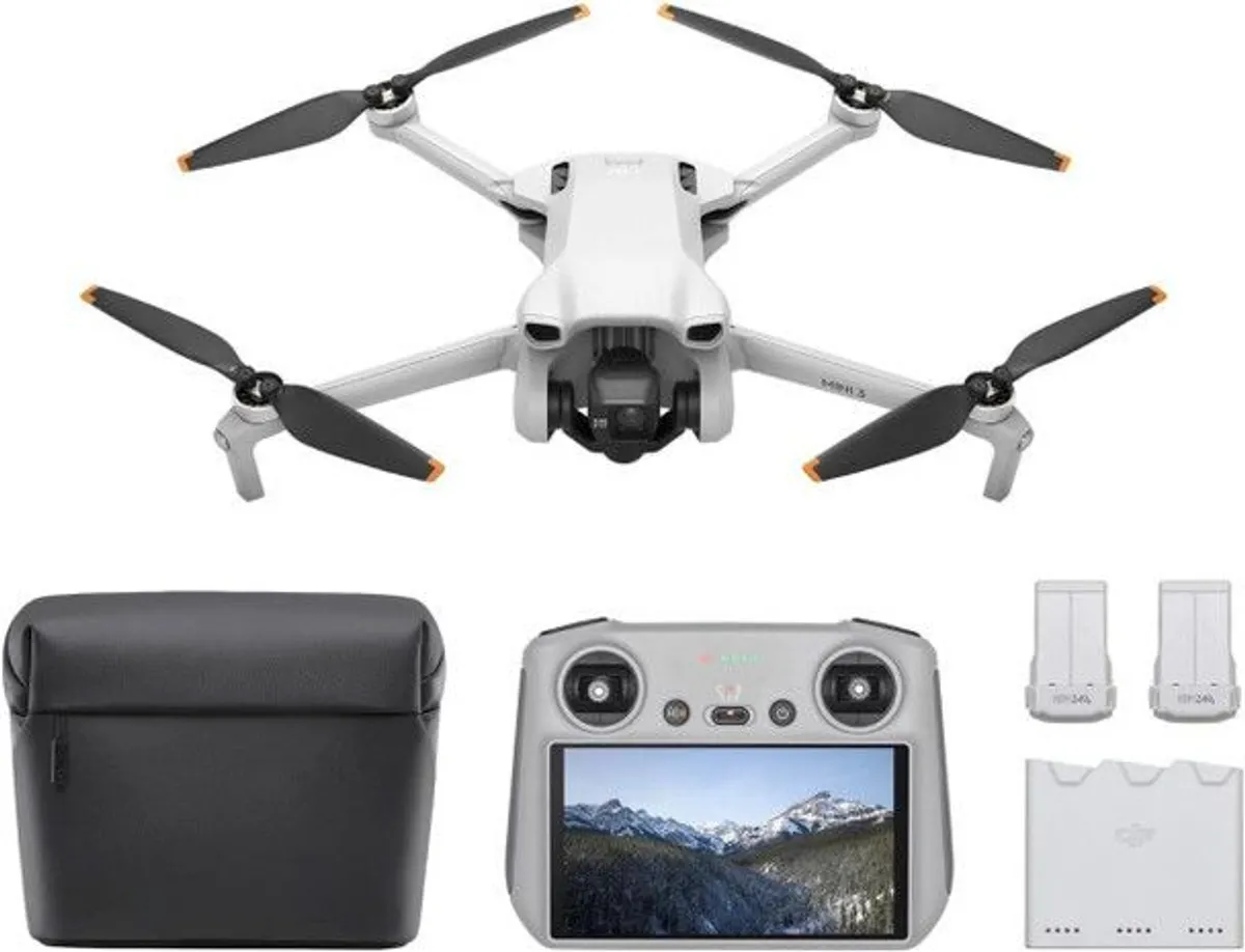 DJI - Mini 3 Drone Fly More Combo with RC Controller - Grey, SAMSUNG - EVO Plus Class 10 microSDXC Memory Card - 256 GB