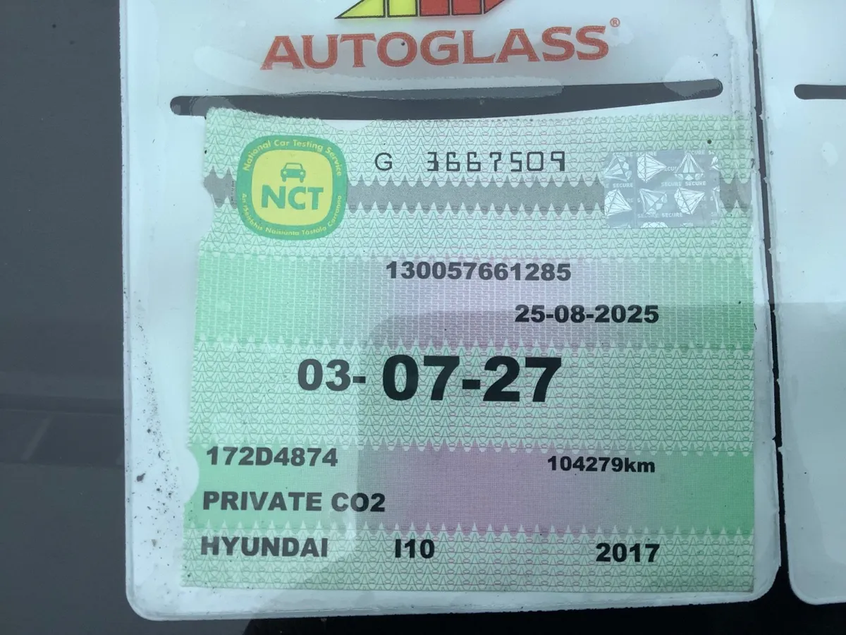 2017 Hyundai i10 1.0 petrol….low miles..NEW NCT - Image 1