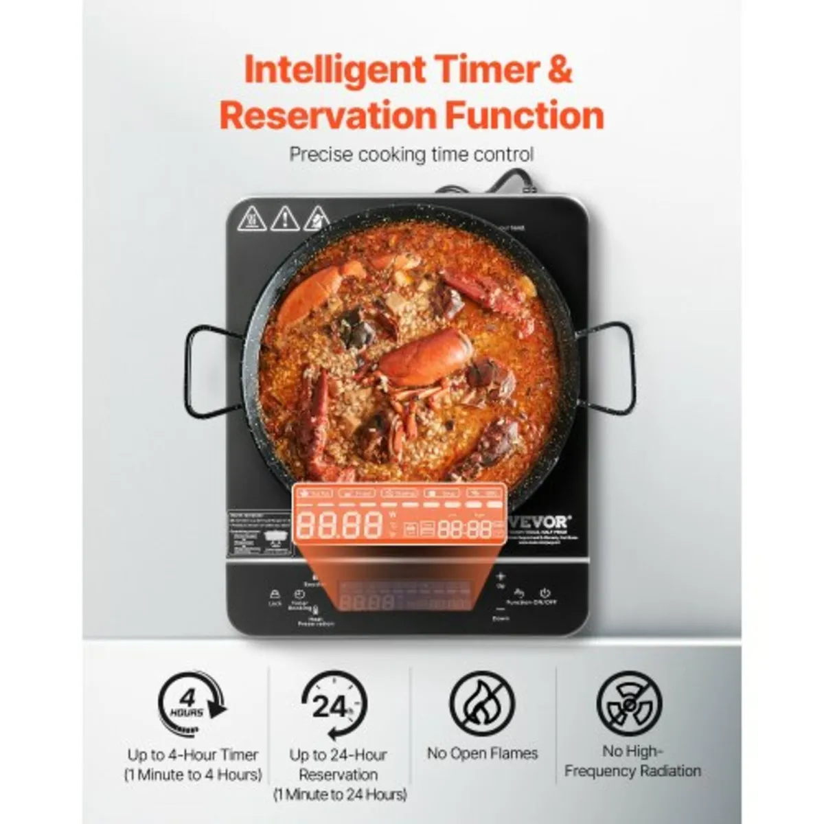 Portable Induction Cooktop, 2200W Electric Inducti - Image 4
