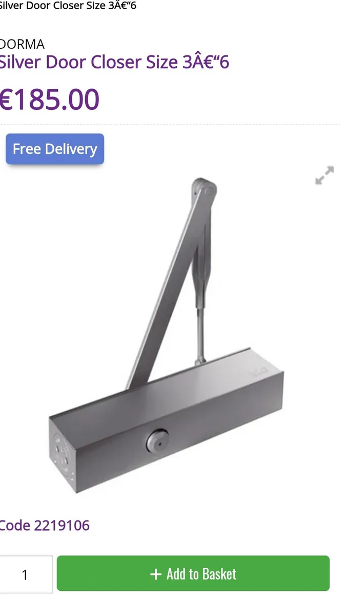 Door closer - Image 1