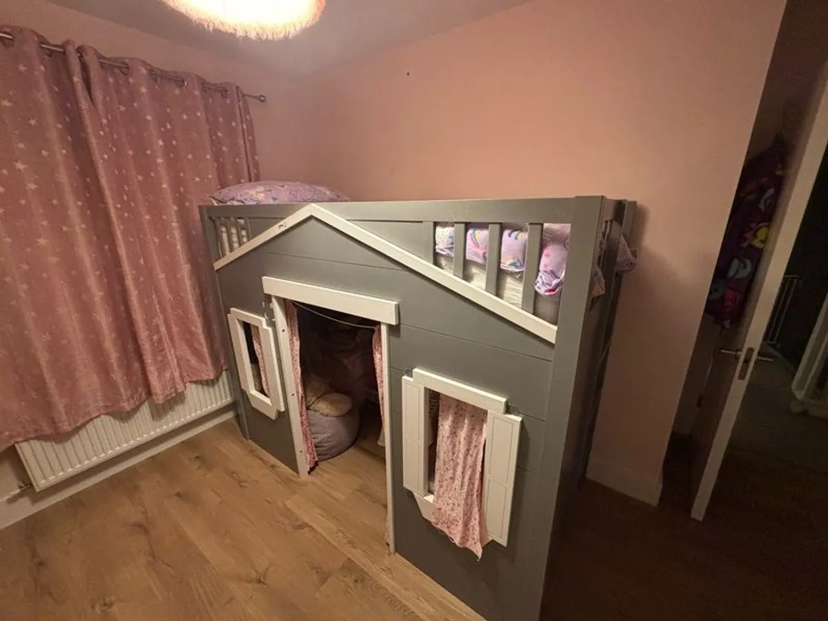 2 Mid sleeper beds, 100 for both. In very good condition ( couple of minor paint touch ups but otherwise perfect - Image 1