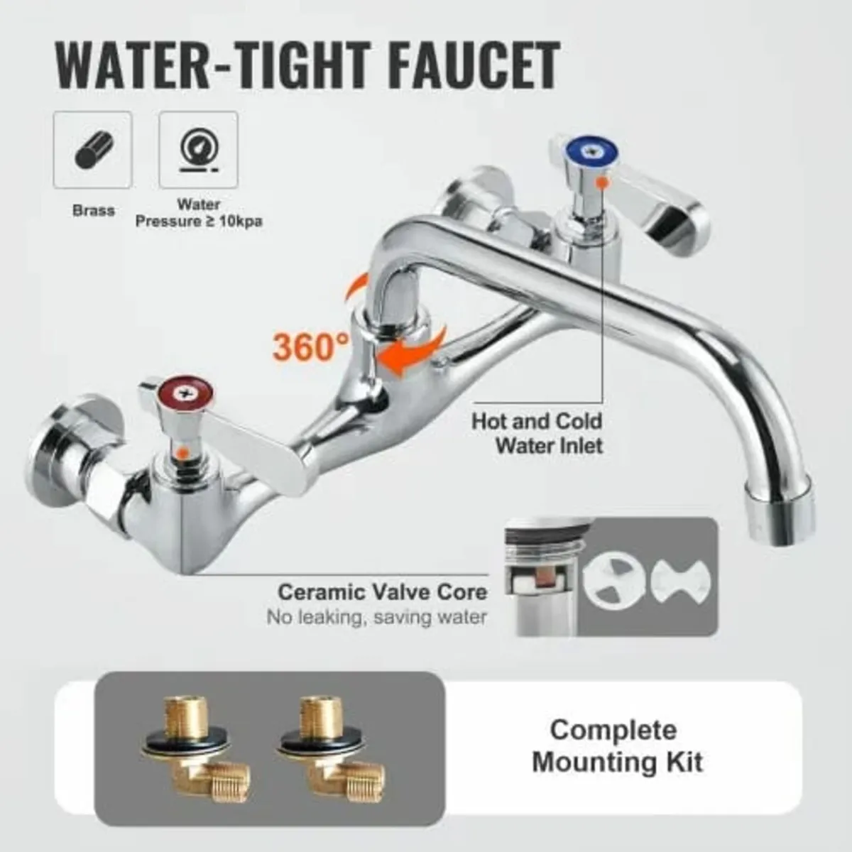 Stainless Steel Prep & Utility Sink, 1 Compartment - Image 2