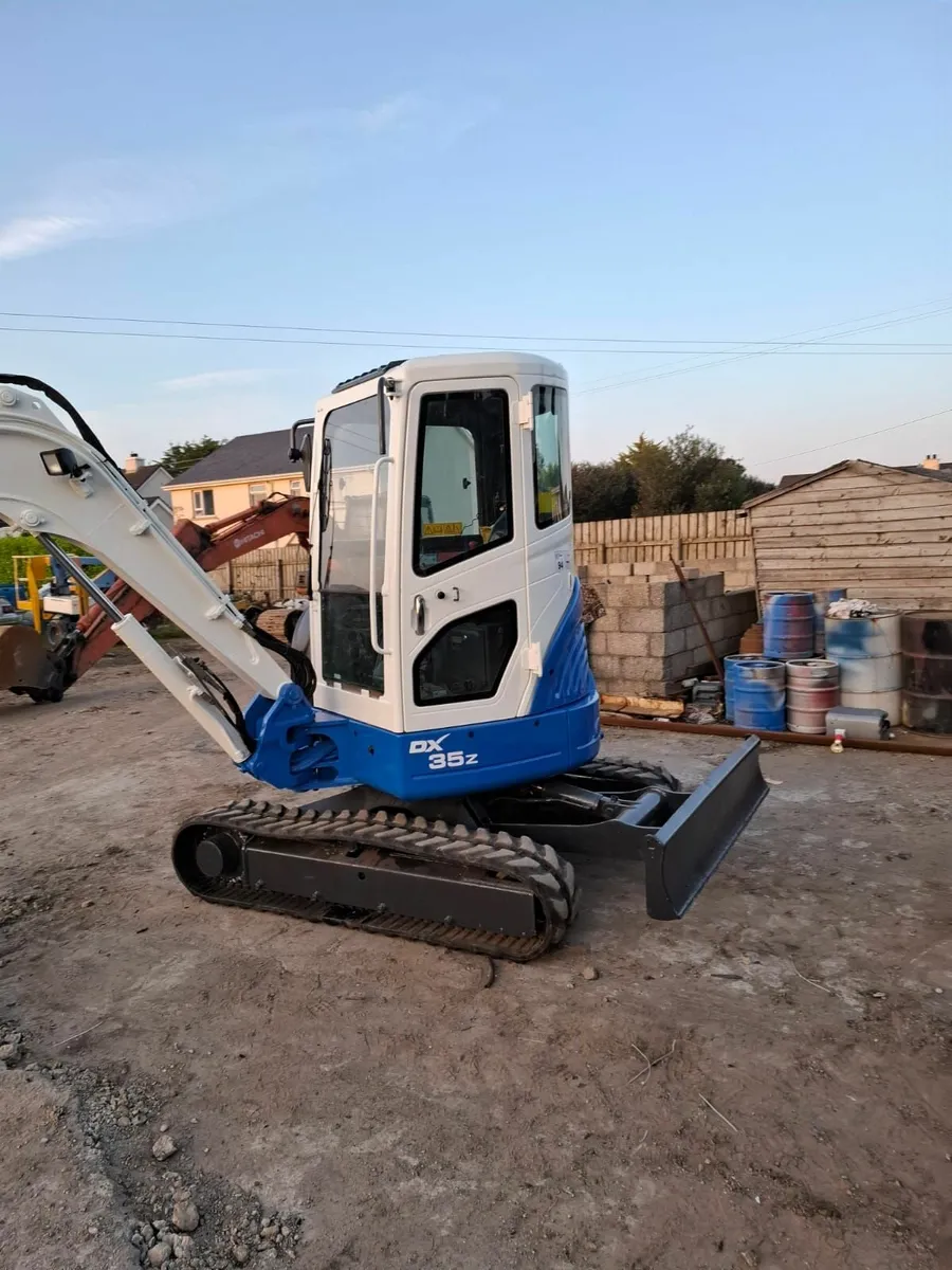 Doosan dx35z.   No vat - Image 4