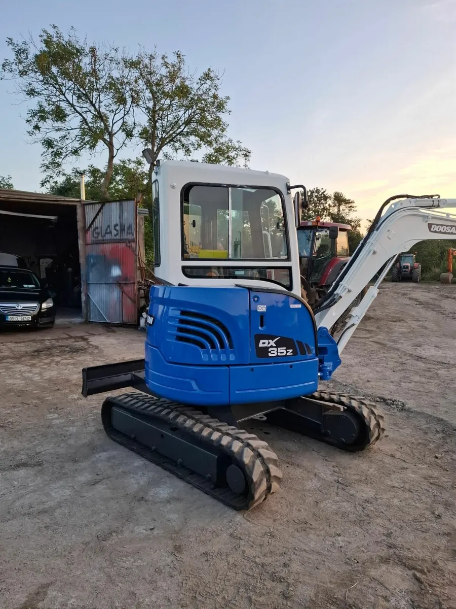 Doosan dx35z.   No vat - Image 1