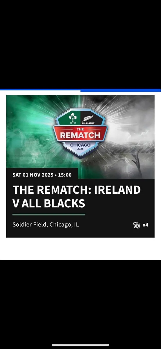 Ireland v All Blacks