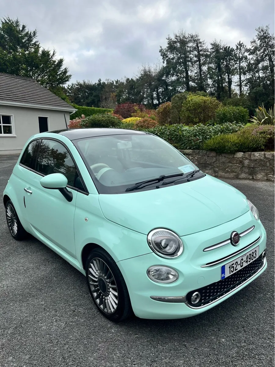 Stunning mint green Fiat 500 - Image 1