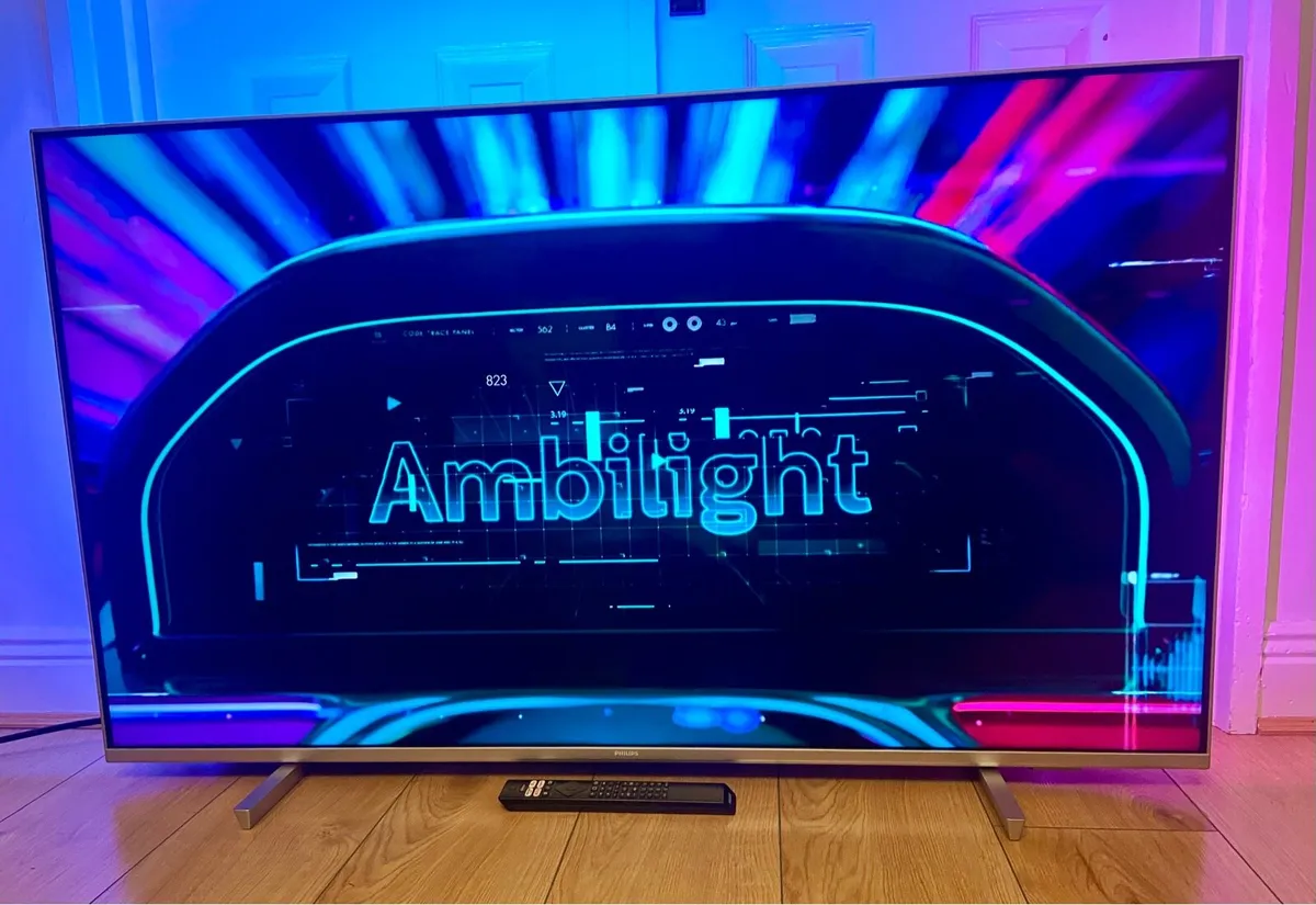 Philips 50” 4K Smart Android Ambilight TV - Image 3