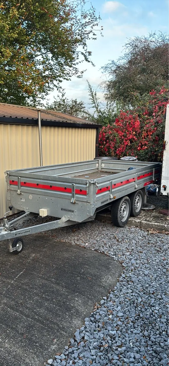 10x5 drop side trailer - Image 1