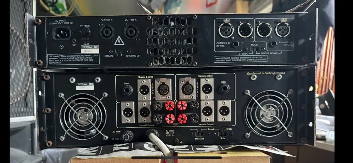 Speakers & Power amps - Image 3