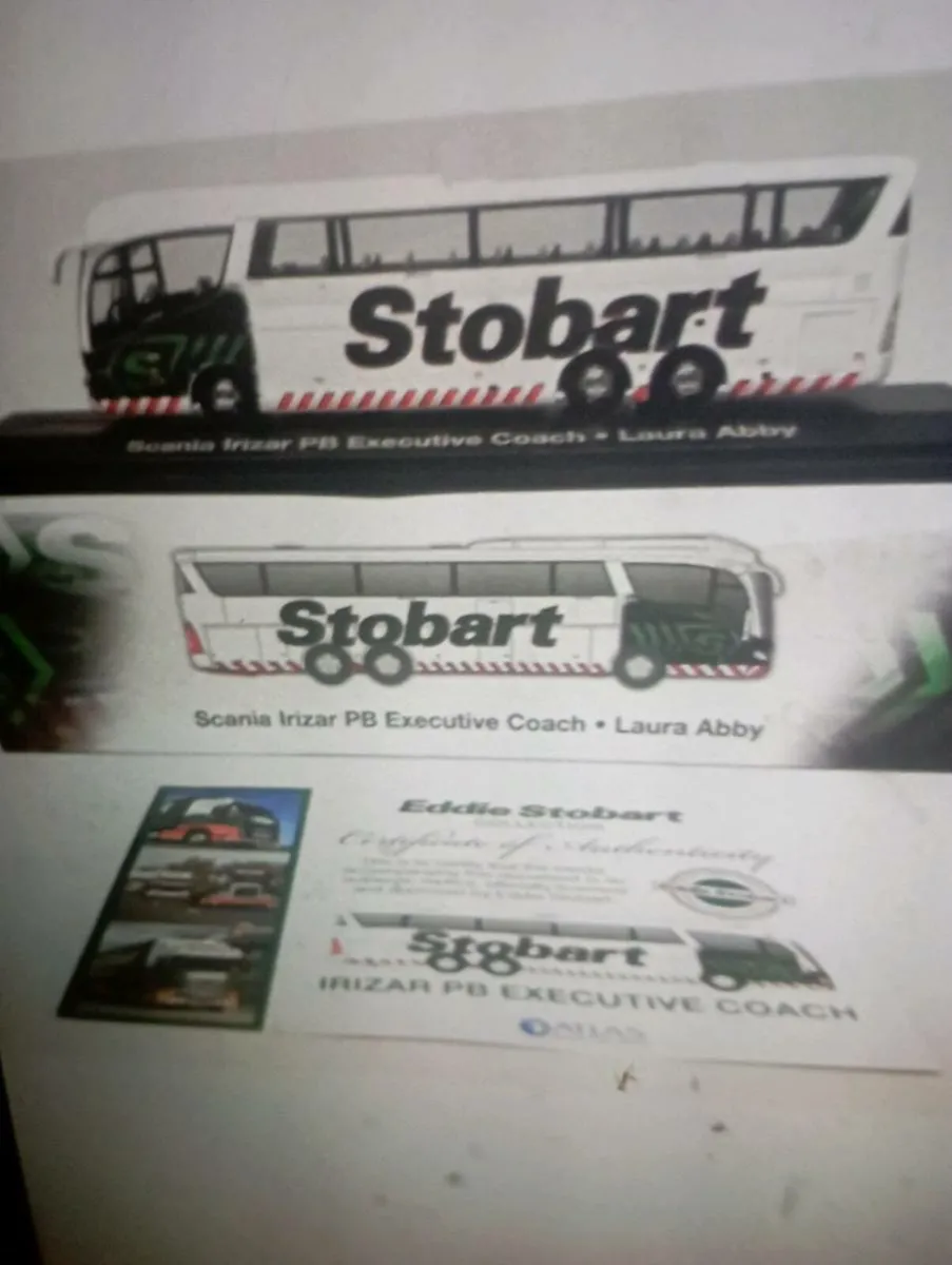 ATLAS  EDITIONS EDDIE STOBART SCANIA  COACH - Image 1