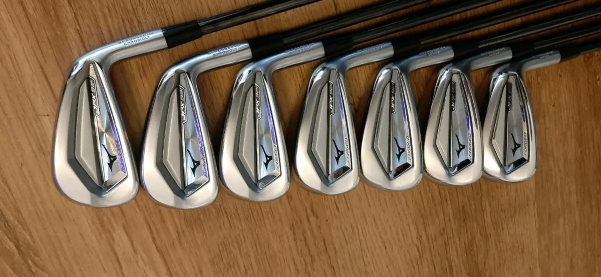 Mizuno JPX 921 Forged (As New) Black $Taper Shafts - Image 1