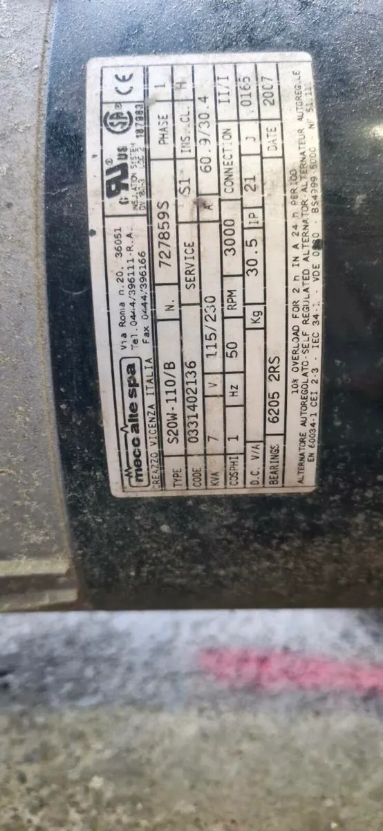 Honda/ Gesan generator - Image 1