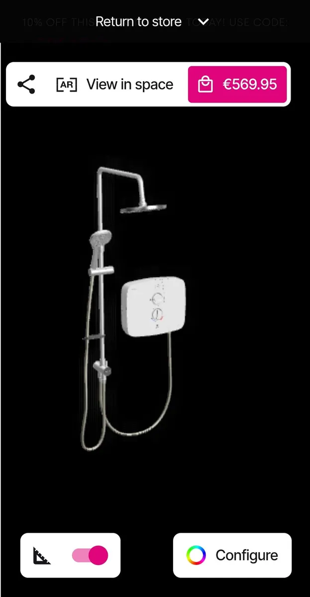 Electric shower - T90sr - Image 1